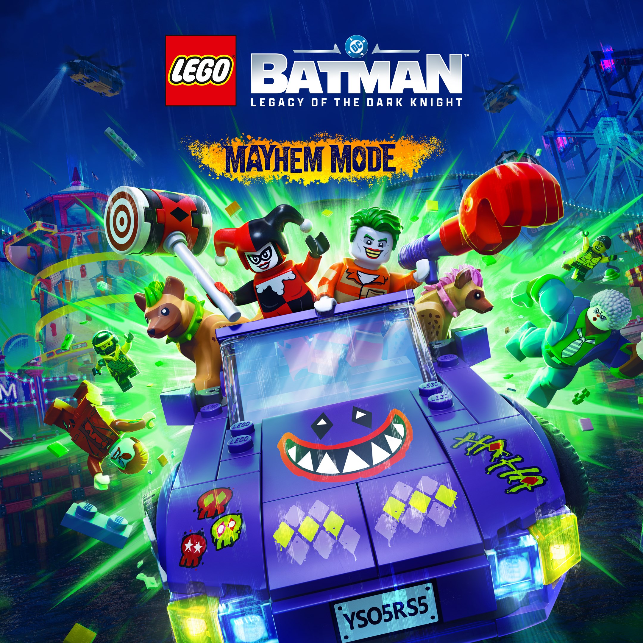 Joker y Harley Quinn toman el control de Gotham en LEGO Batman