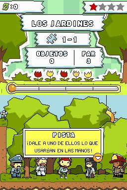 Scribblenauts: Imagina, Escribe y Resuelve