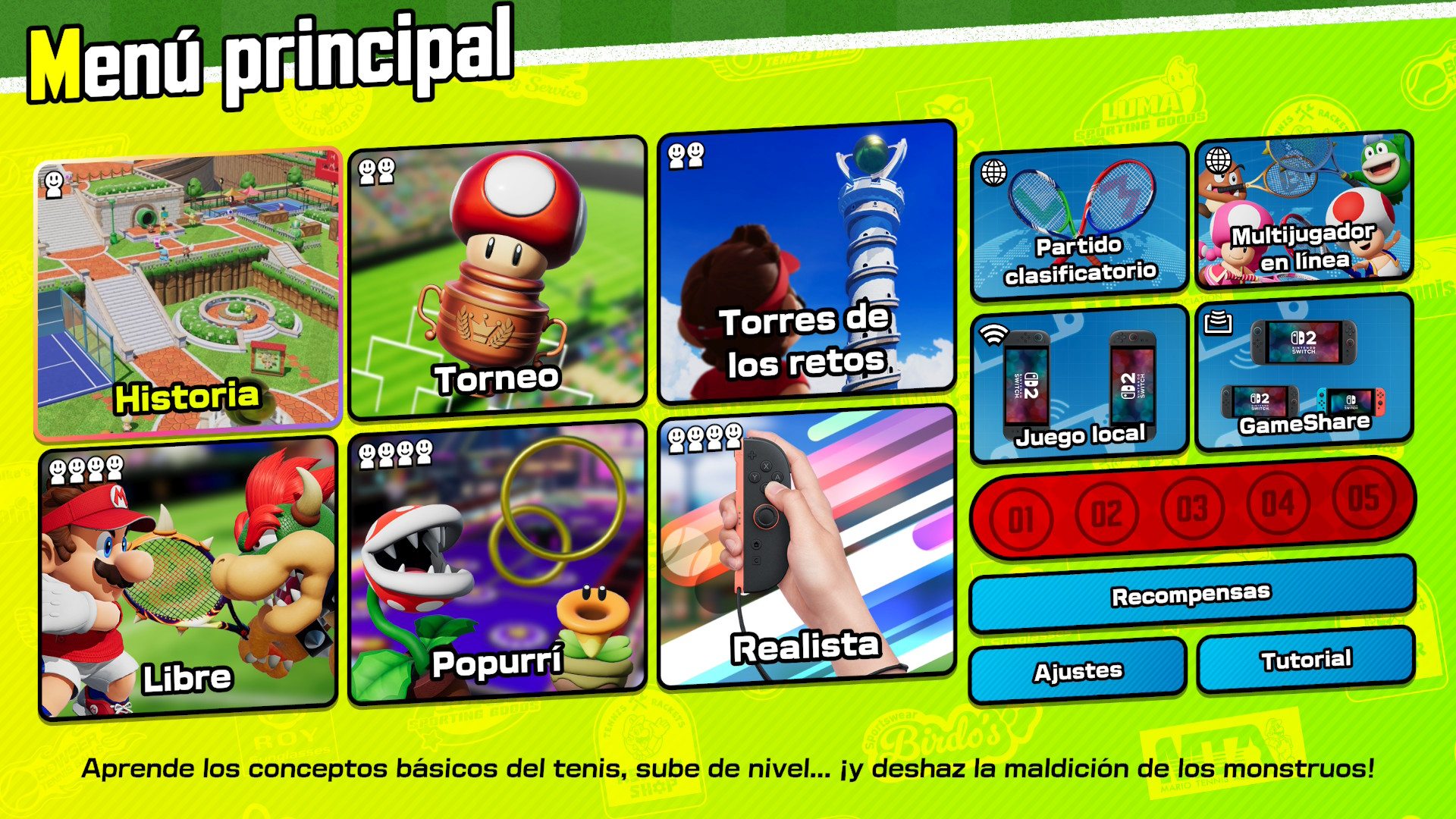 Mario Tennis Fever - Imagen 4