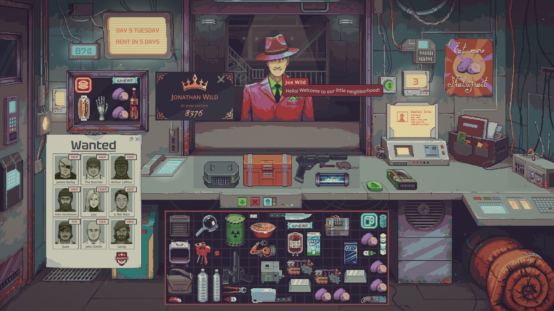 Probably Stolen - Cyberpunk Shopkeeper Sim